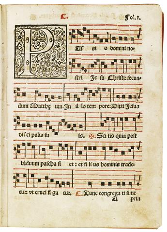 (MEXICAN IMPRINT--1604.) Navarro, Juan. Liber in quo quatuor passiones Christi Domini continentur.